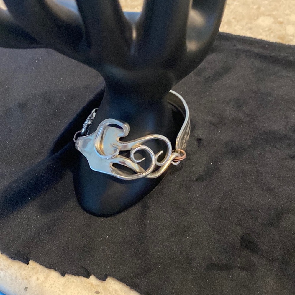 Sterling silver bracelet handmade very different.